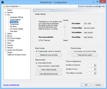MediaPortal screenshot 19