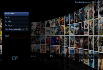 MediaPortal screenshot 2