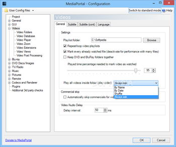 MediaPortal screenshot 22