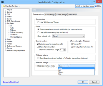 MediaPortal screenshot 33