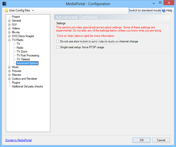 MediaPortal screenshot 35