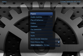 MediaPortal screenshot 6