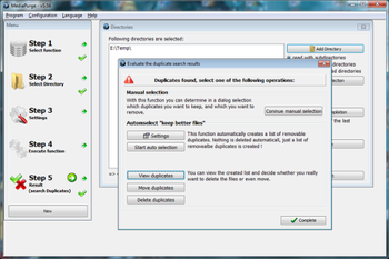 Mediapurge screenshot