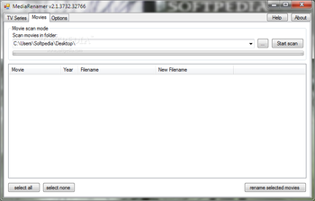 MediaRenamer screenshot 2