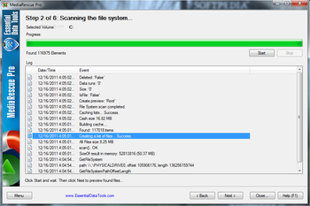MediaRescue Pro screenshot 2
