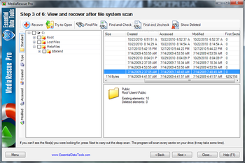 MediaRescue Pro screenshot 3