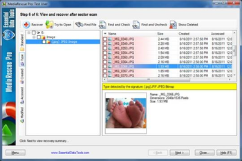 MediaRescue Pro screenshot