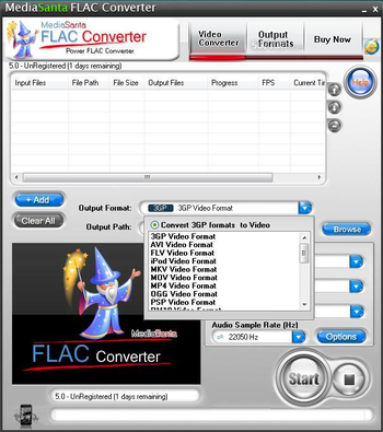 MediaSanta FLAC Converter screenshot 2