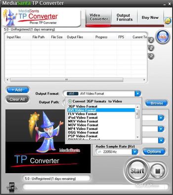 MediaSanta TP Converter screenshot 2