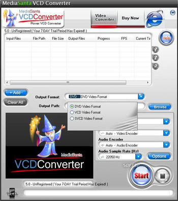 MediaSanta VCD Converter screenshot 2