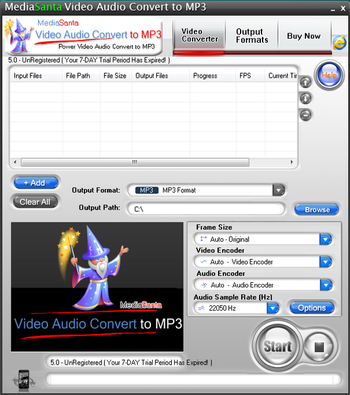 MediaSanta Video Audio Convert to MP3 screenshot