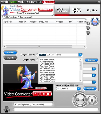 MediaSanta Video Converter Platinum screenshot 3