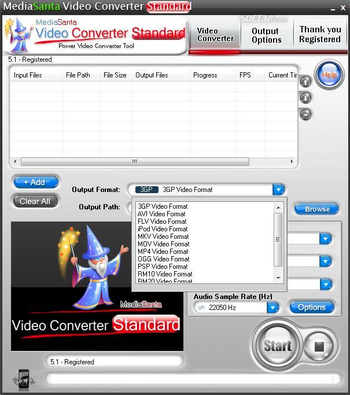 MediaSanta Video Converter Standard screenshot 3
