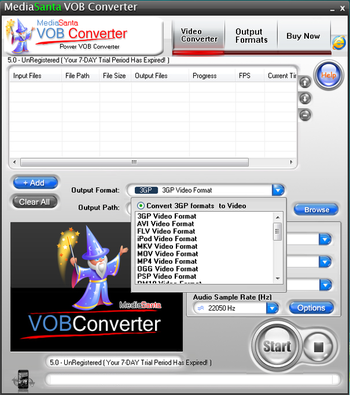 MediaSanta VOB Converter screenshot 2