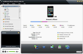 mediAvatar iPhone Software Suite Pro screenshot