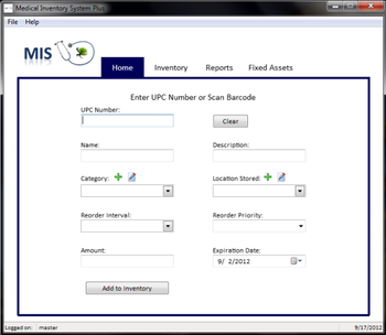 Medical Inventory System Plus screenshot