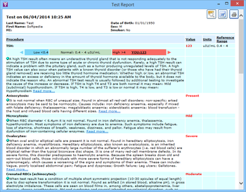 Medical Tests Analyzer screenshot 14