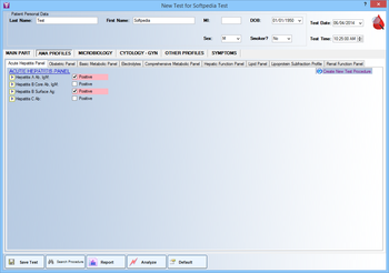 Medical Tests Analyzer screenshot 8