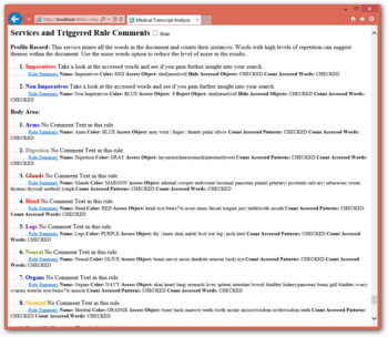 Medical Transcript Analysis screenshot 6