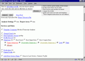 Medical Transcript Analysis screenshot 2