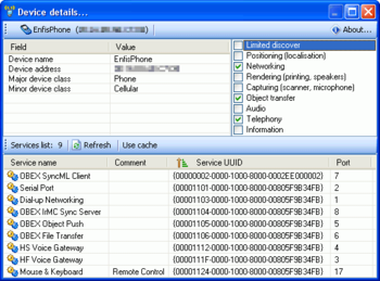 Medieval Bluetooth Diagnostic Tool screenshot 3
