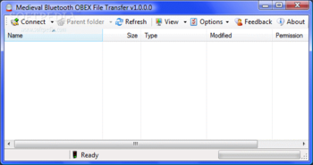 Medieval Bluetooth OBEX File Transfer screenshot