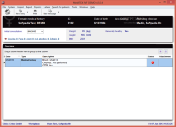 MedITEX IVF screenshot 6