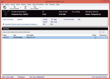 MedITEX IVF screenshot 8