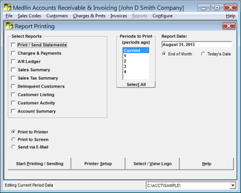 Medlin Accounts Receivable and Invoicing screenshot 5