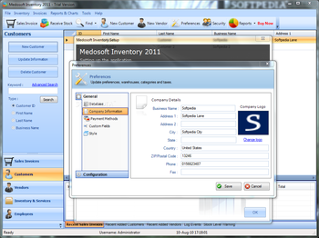 Medosoft Inventory 2011 screenshot 7