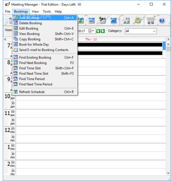 Meeting Manager Client/Server screenshot 2