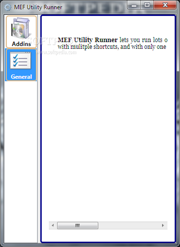 MEF Utility Runner screenshot 2