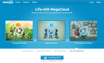 MegaCloud screenshot 4