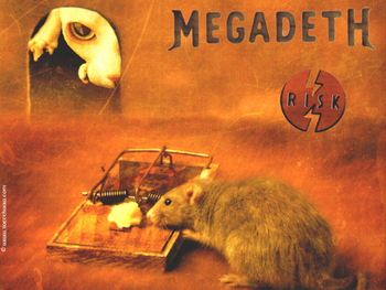 Megadeth Risk Wallpaper screenshot