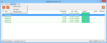 MegaDownloader screenshot 5