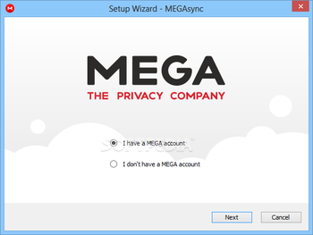 MEGAsync screenshot