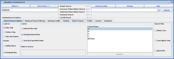 MegaWare DesktopSearch screenshot 2