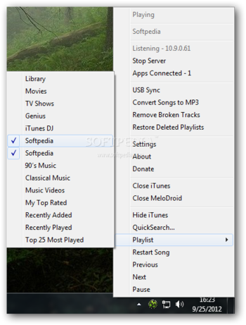 MeloDroid screenshot