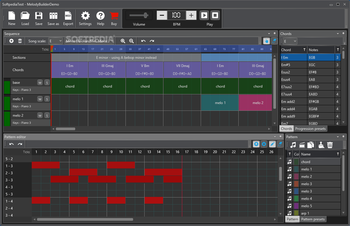 MelodyBuilder screenshot