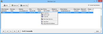 Member Manager screenshot 2