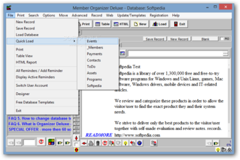 Member Organizer Deluxe screenshot 2