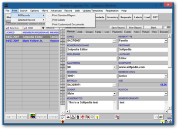 Member Organizer Pro screenshot 3
