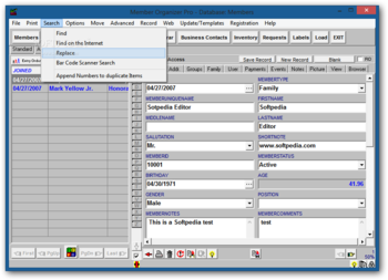 Member Organizer Pro screenshot 4