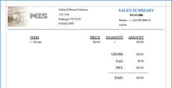 Membership Integrity System screenshot 2