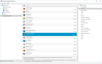 Memento Database Desktop Lite screenshot 9