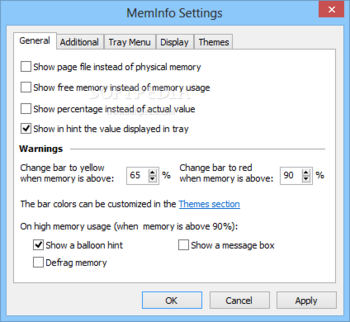 MemInfo screenshot 2