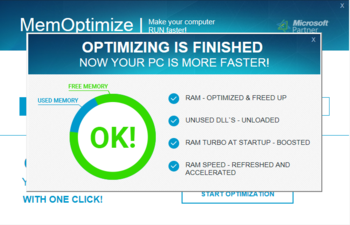 MemOptimize screenshot 2