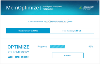 MemOptimize screenshot
