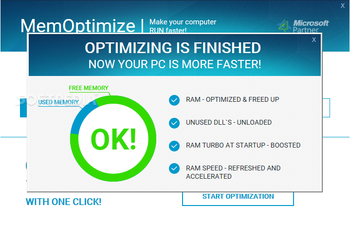 MemOptimize screenshot 2