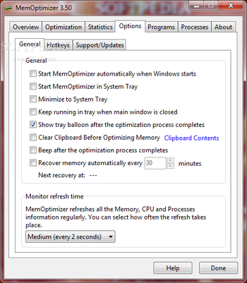 MemOptimizer screenshot 7